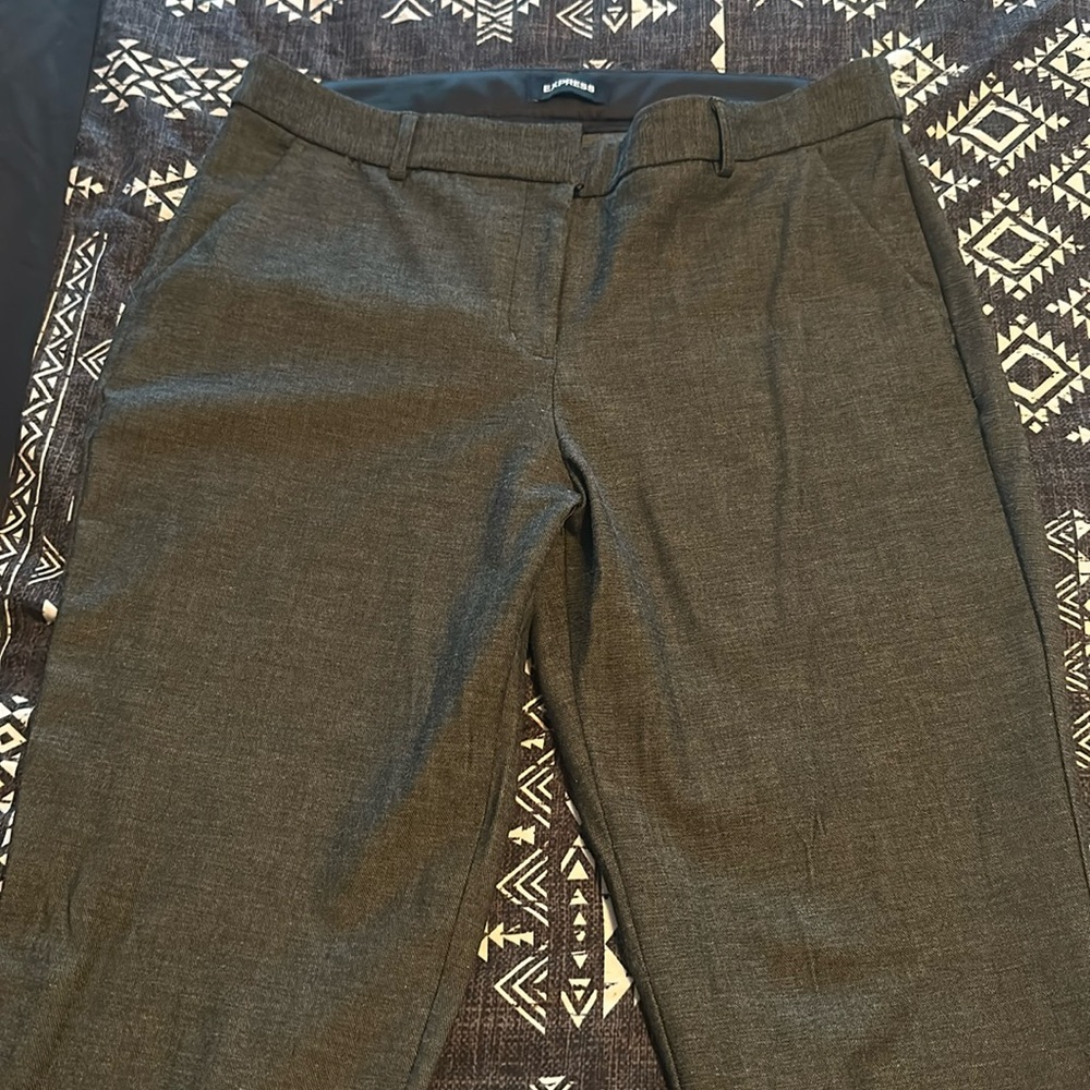 Express dark grey pants